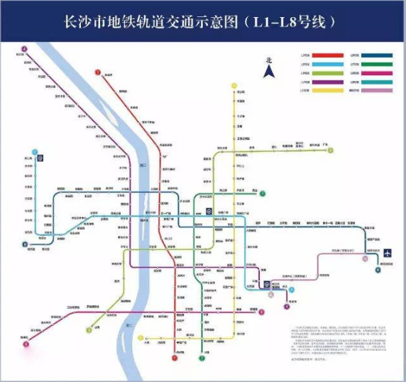 長沙地鐵線路圖最新